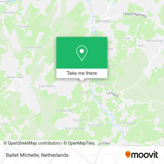 Ballet Michelle map