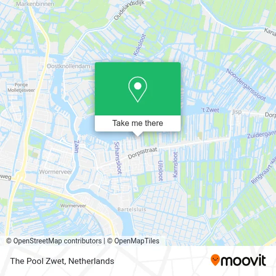 The Pool Zwet map