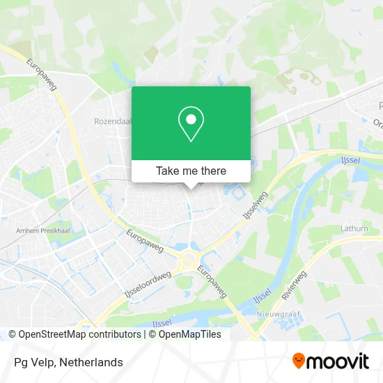 Pg Velp map