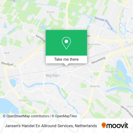 Jansen's Handel En Allround Services map