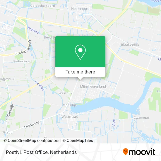 Postnl Postkantoor map