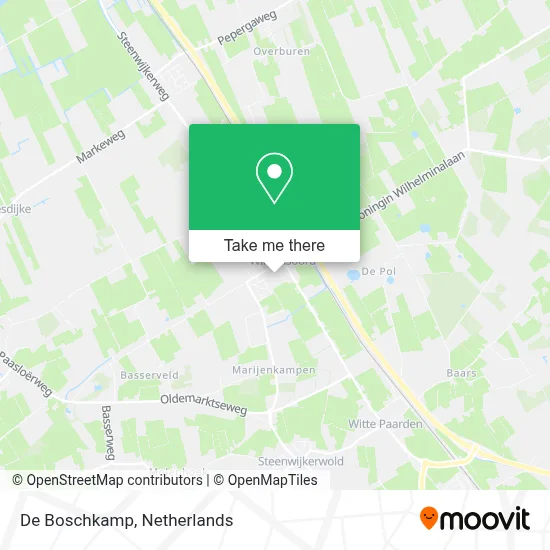 De Boschkamp map