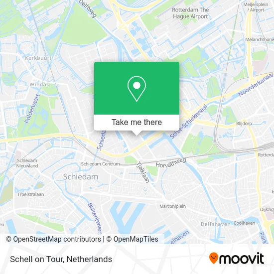 Schell on Tour map