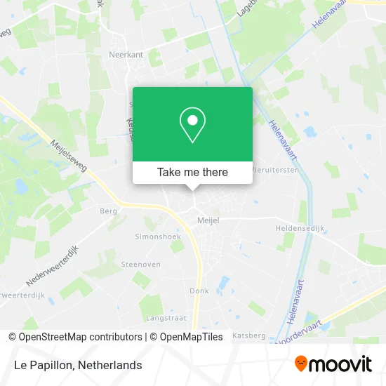 Le Papillon map