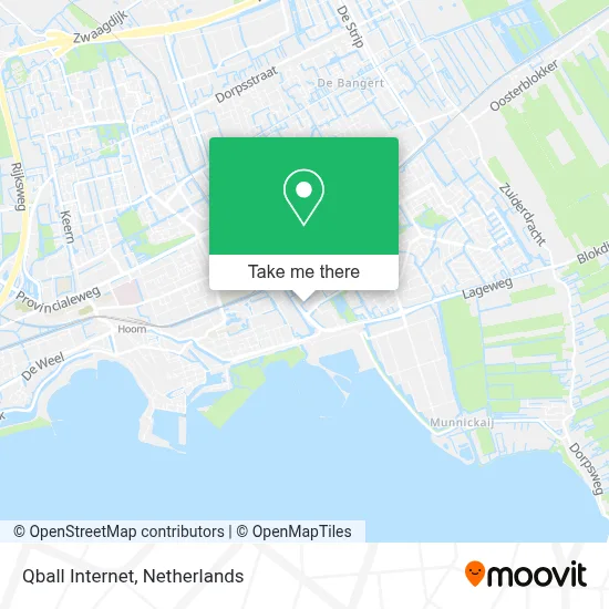 Qball Internet map