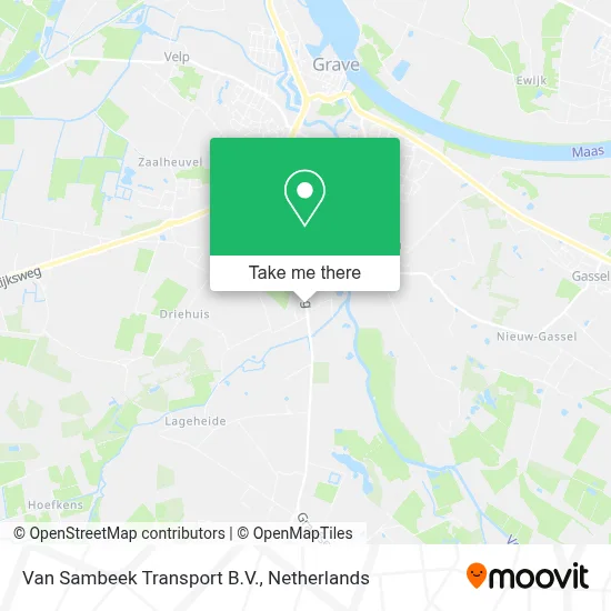 Van Sambeek Transport B.V. map