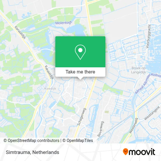 Simtrauma map