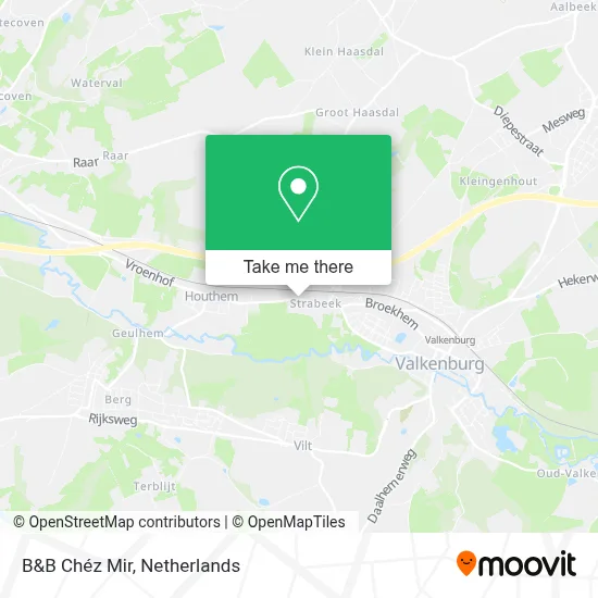 B&B Chéz Mir Karte