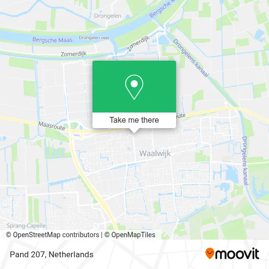 Pand 207 map