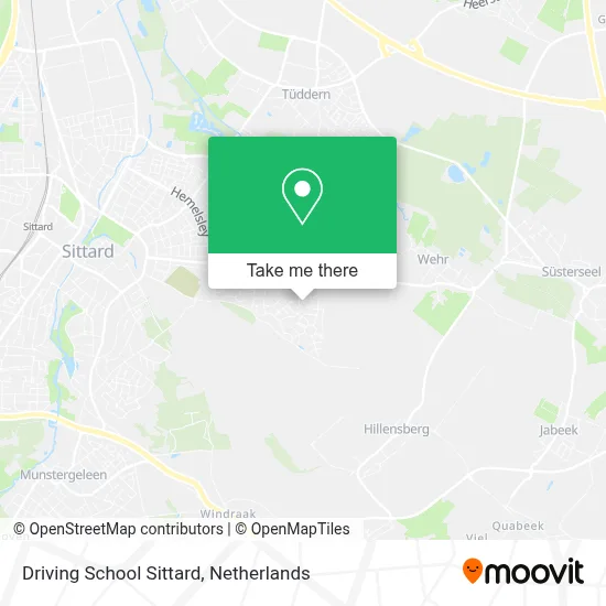 Driving School Sittard map