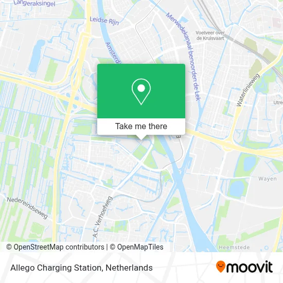 Allego Charging Station map