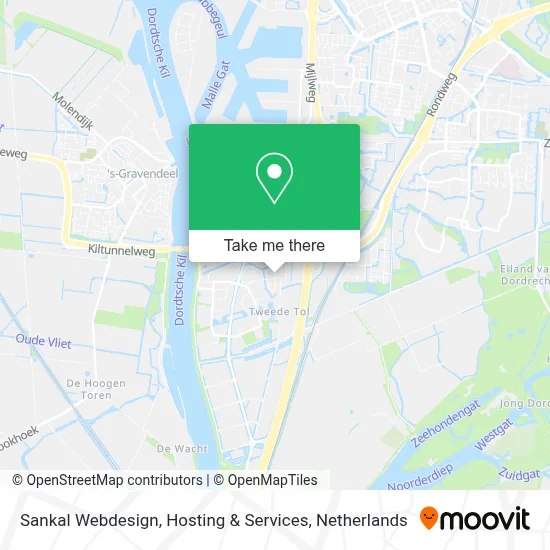 Sankal Webdesign, Hosting & Services map