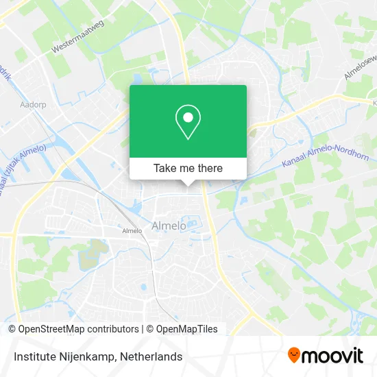 Institute Nijenkamp map