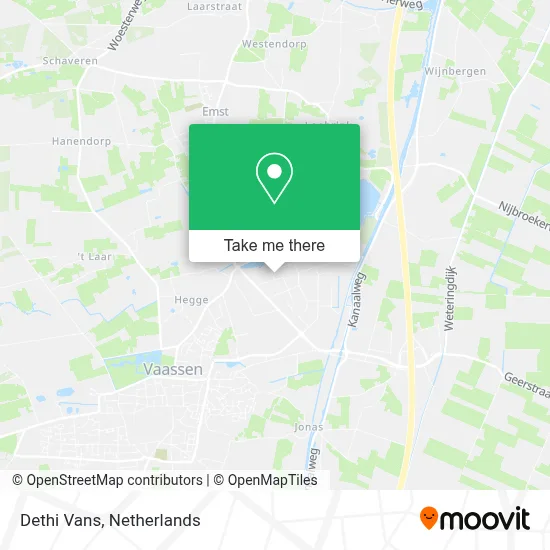 Dethi Vans map