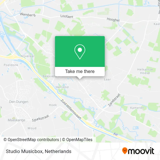 Studio Musicbox map