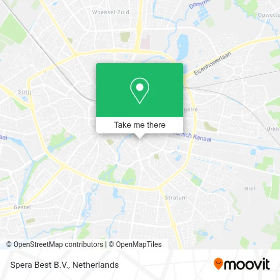 Spera Best B.V. map