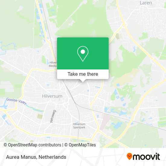 Aurea Manus map