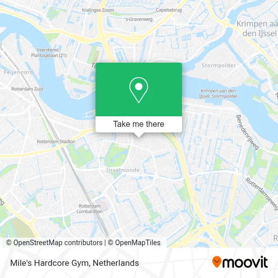 Mile's Hardcore Gym map