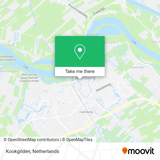 Kookgilden map