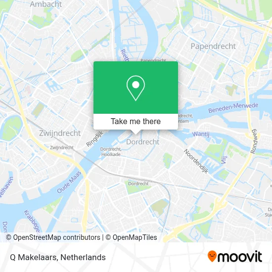 Q Makelaars map