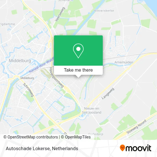 Autoschade Lokerse map