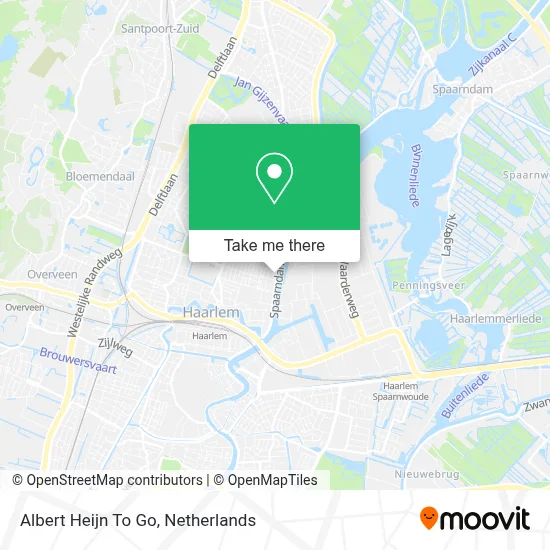Albert Heijn To Go map
