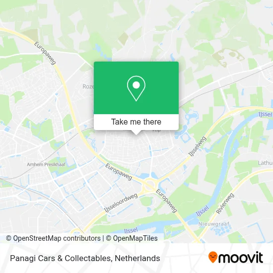 Panagi Cars & Collectables map