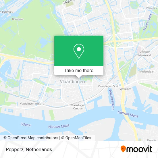 Pepperz map