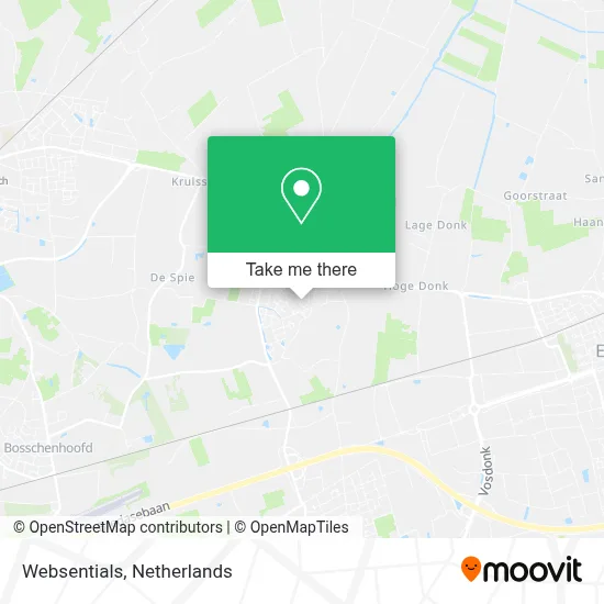 Websentials map