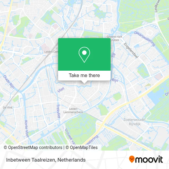 Inbetween Taalreizen map