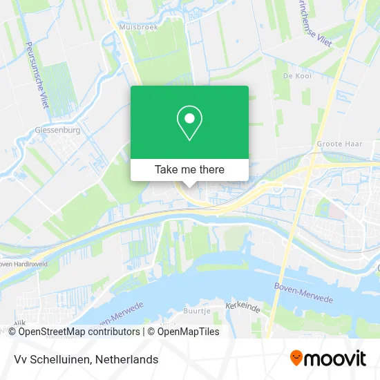 Vv Schelluinen map