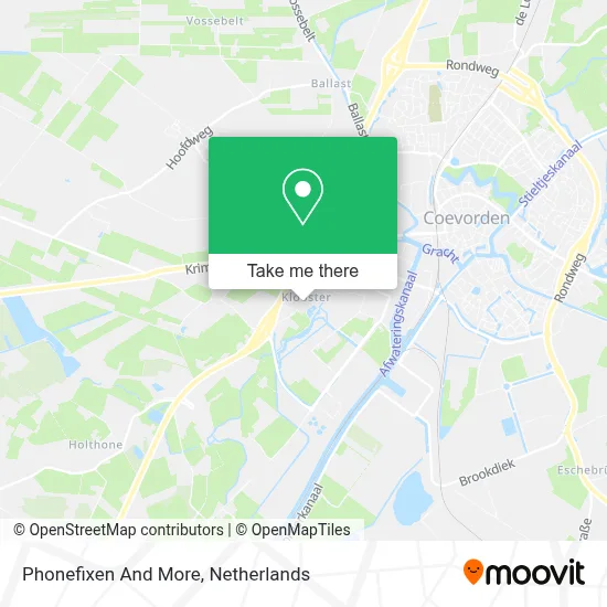 Phonefixen And More map