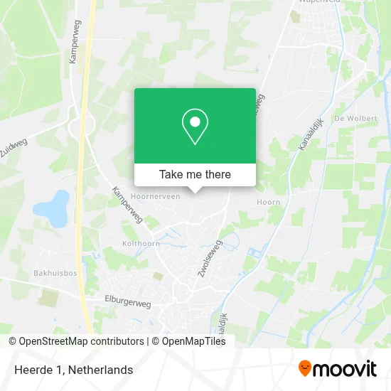 Heerde 1 map