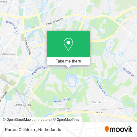 Partou Childcare map