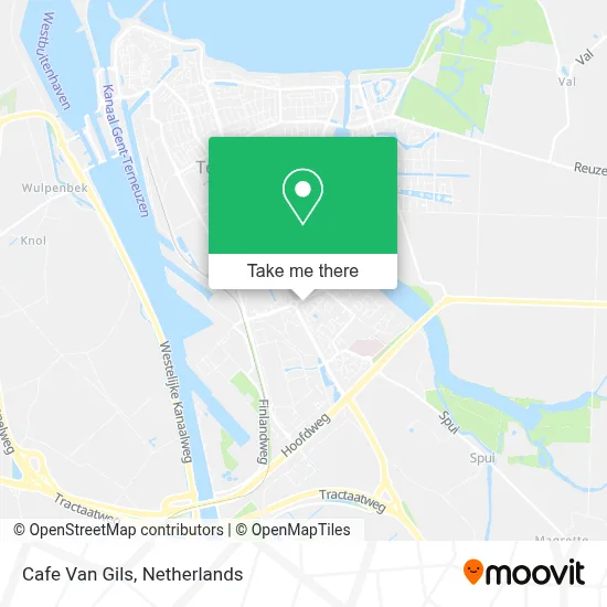 Cafe Van Gils map