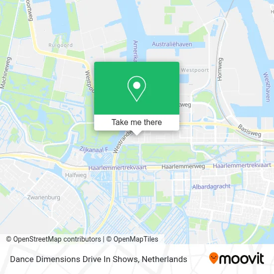 Dance Dimensions Drive In Shows Karte