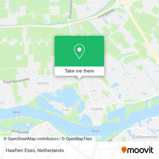Haaften Esso map