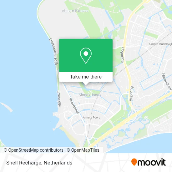 Shell Recharge map