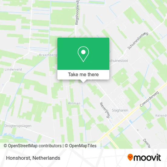 Honshorst map
