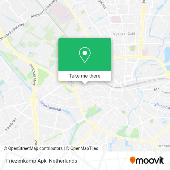 Friezenkamp Apk map