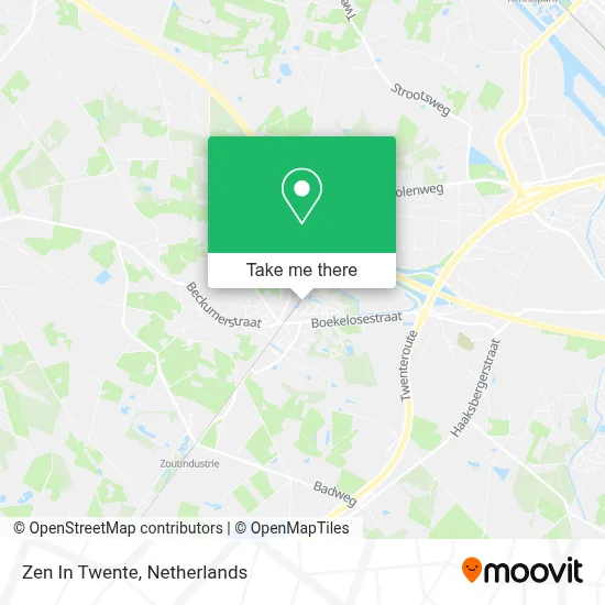 Zen In Twente map