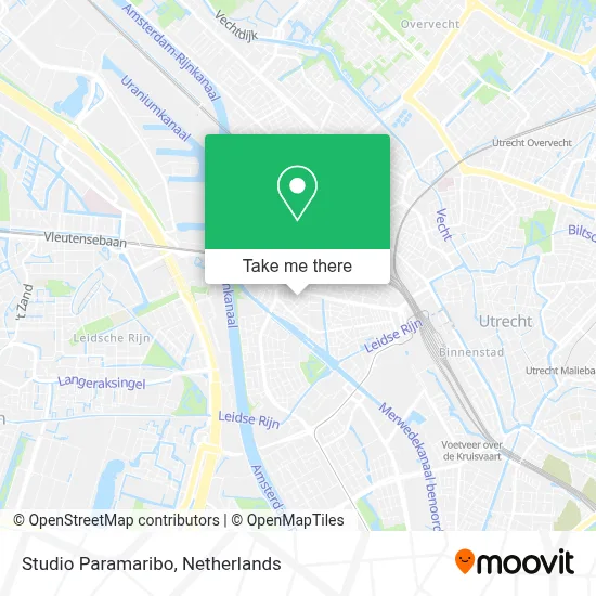 Studio Paramaribo map