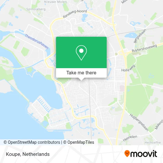 Koupe map