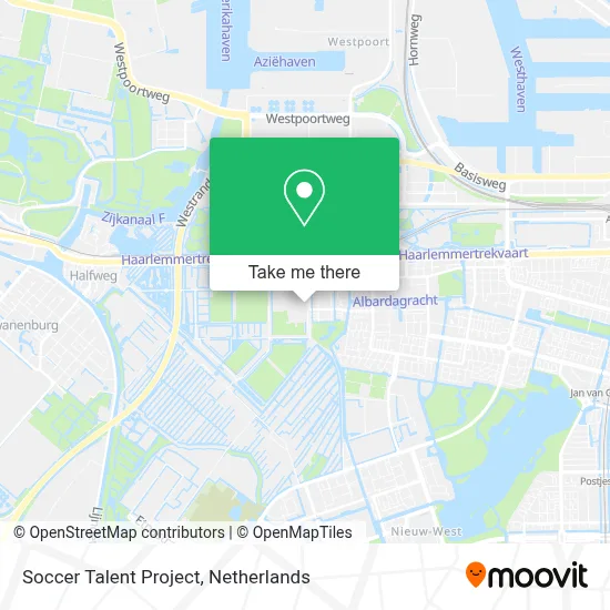 Soccer Talent Project map