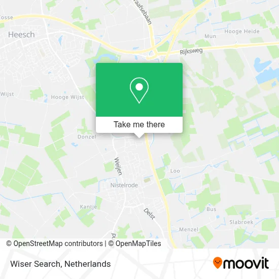 Wiser Search map