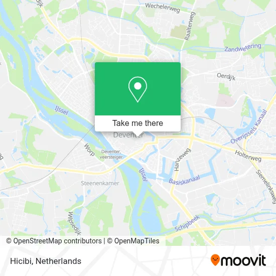 Hicibi map