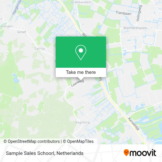 Sample Sales Schoorl map