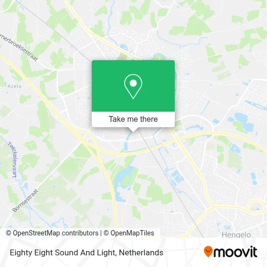 Eighty Eight Sound And Light map