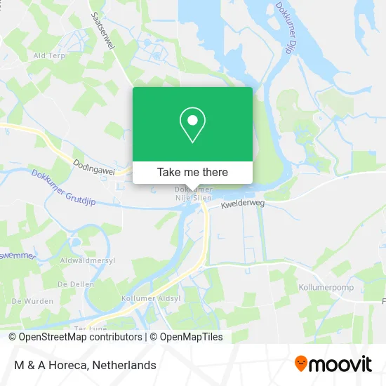 M & A Horeca map