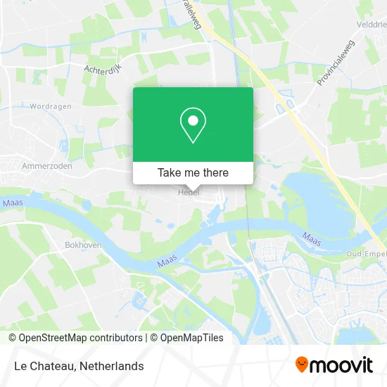 Le Chateau map